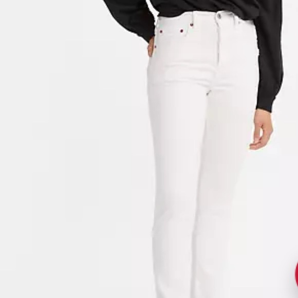 LEVI'S 501® SKINNY WOMEN'S JEANS  WHITE   B5-16 - Picture 1 of 6